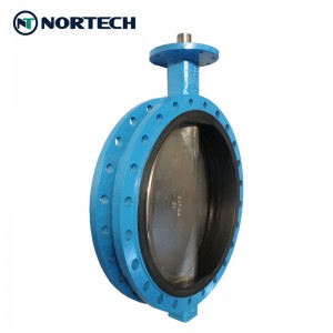 U Section Butterfly Valve Flanged Wafer China factory with high quality